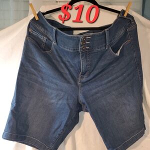 Torrid Blue Jean Shorts
